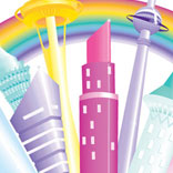 Lime Crime t-shirt motif