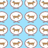Sausage dog pattern